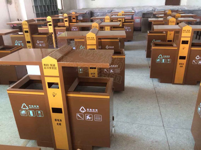 烤漆垃圾桶生產(chǎn)工藝？與噴漆垃圾桶區(qū)別