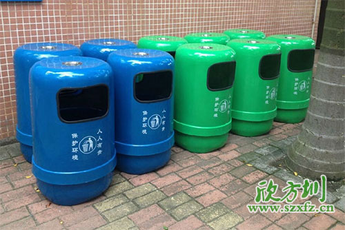 貴陽市政玻璃鋼果皮箱，來自欣方圳