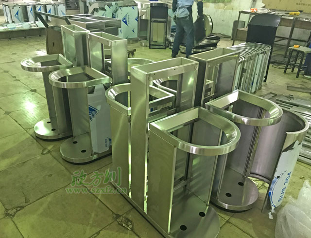 C487戶(hù)外分類(lèi)不銹鋼垃圾桶工廠生產(chǎn)圖